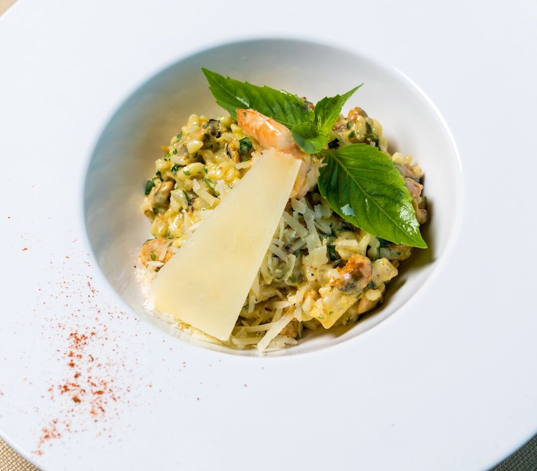 Fresh vegetable salad with cucumber and herbs in a bowl